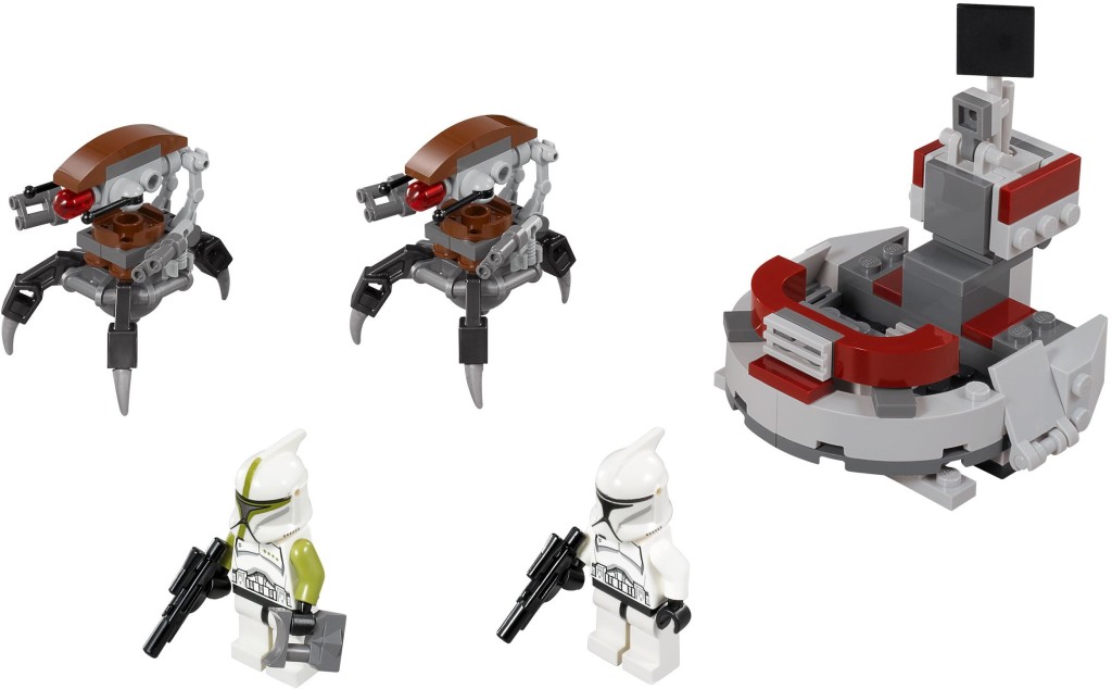 75000-1 Clone Troopers vs. Droidekas