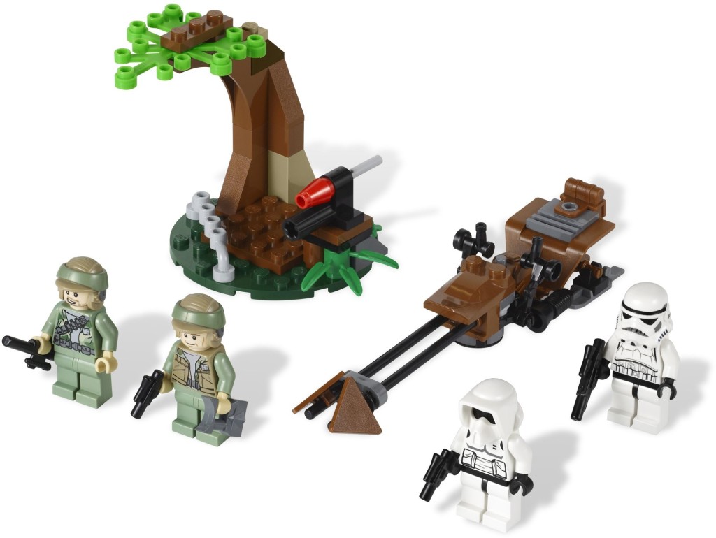 9489-1 Endor Rebel Trooper & Imperial Trooper Battle Pack