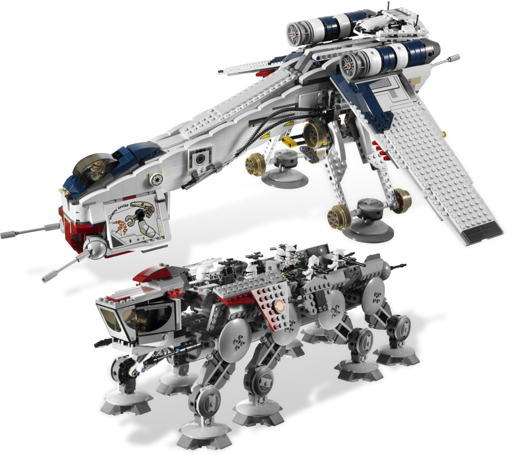 10195-1 Republic Dropship with AT-OT Walker